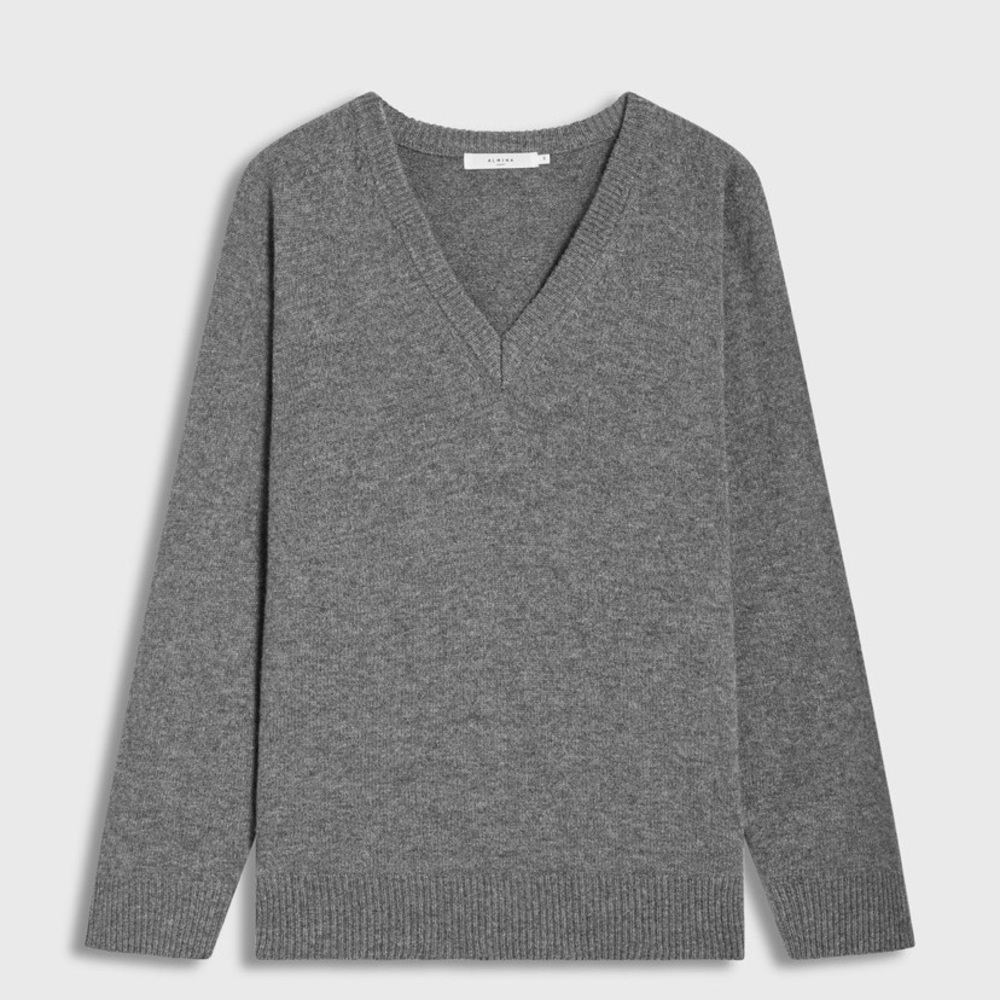 Wool V-Neck Sweater